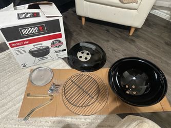 Weber charcoal grills 4= $60