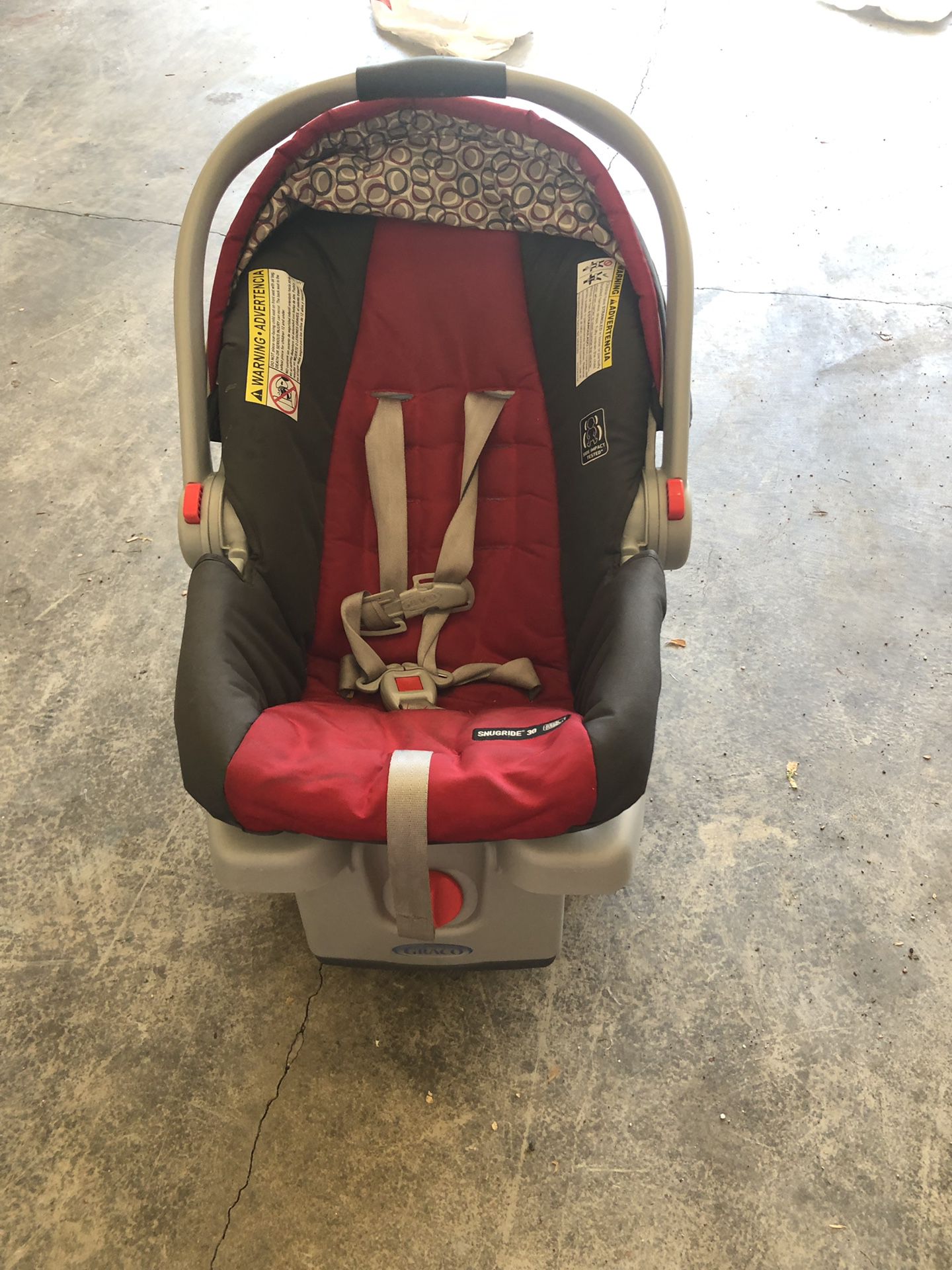 Infant to toddler Car seat without base