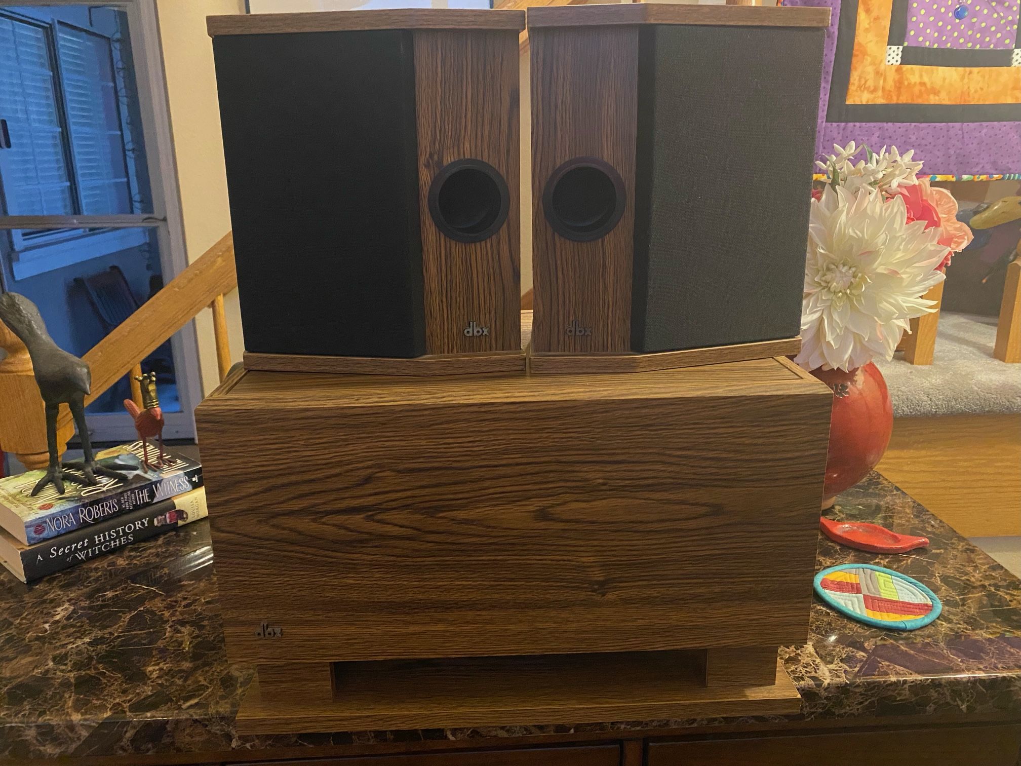 dbx Subwoofer and speakers