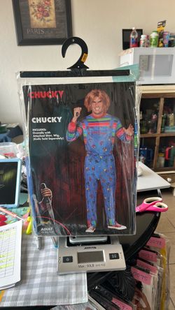 Spirit Chucky Men Costume (S/M) NEW