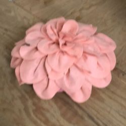 Pink Flower Pillow