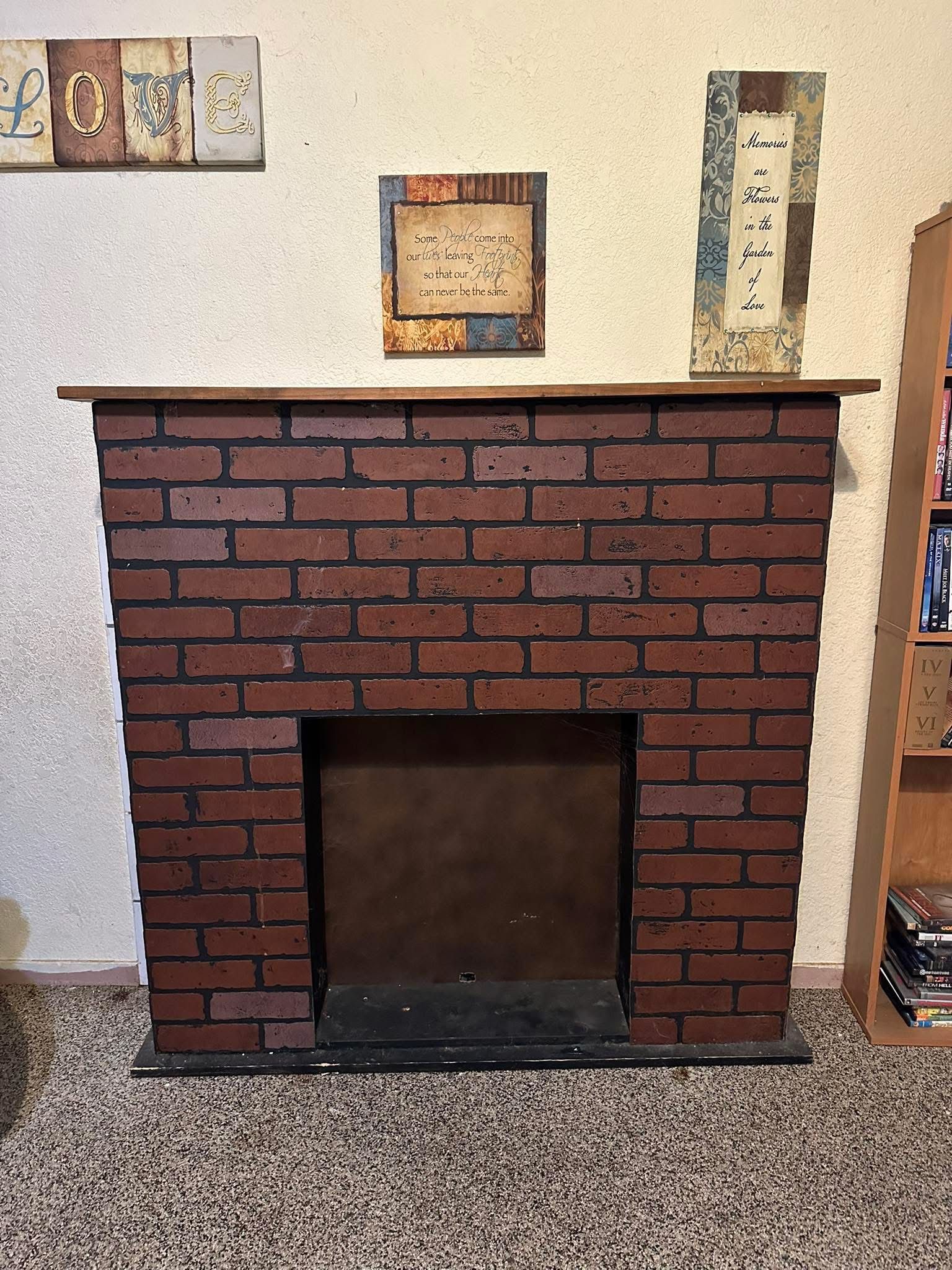 Faux Fire Place