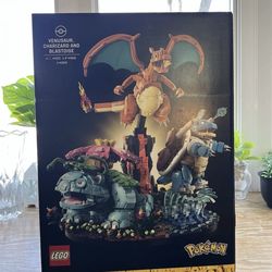 LEGO Venusaur, Charizard, Blastoise #72153 New Sealed IN HAND