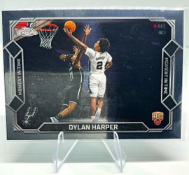 2025-26 Topps Chrome Update Dylan Harper RC Moment In Time Spurs Rookie