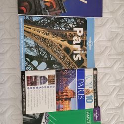 Europe travel books/guides.cir 2005- Italy, Paris, etc