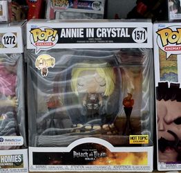 Annie Leonhart In Crystal Funko Pop/HOT TOPIC EXCLUSIVE (New)