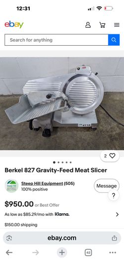 Premier meat slicer Berkel