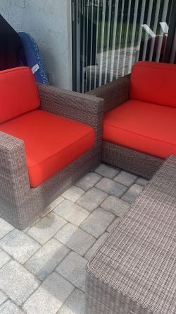 Back yard furniture