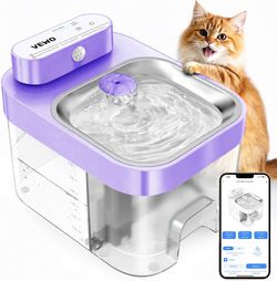 VEWO Pet Water Fountain with App Control