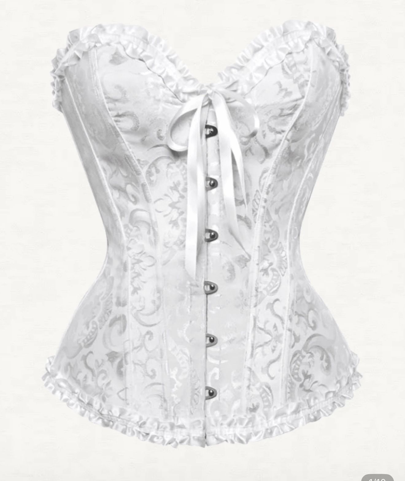 White Corset Top