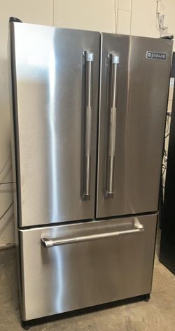 Jenn Air 3-Door Stainless Steel Refrigerator Fridge
