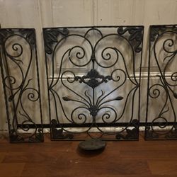 More Wrought Iron Tall Tables And Fireplace French 