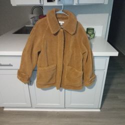Top Shop Teddy Bear Fleece Jacket