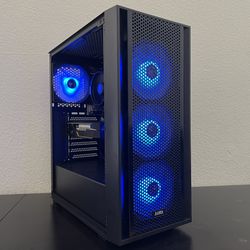 ULTRA FAST Ryzen 5 Gaming PC Computer (Ryzen 5 5500, GTX 1650, 16GB RAM, 1TB NVMe + 500GB HDD)