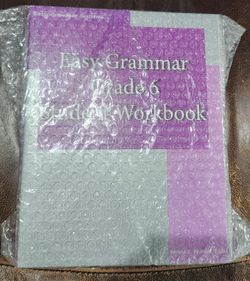 Easy Grammar 6th grade workbook