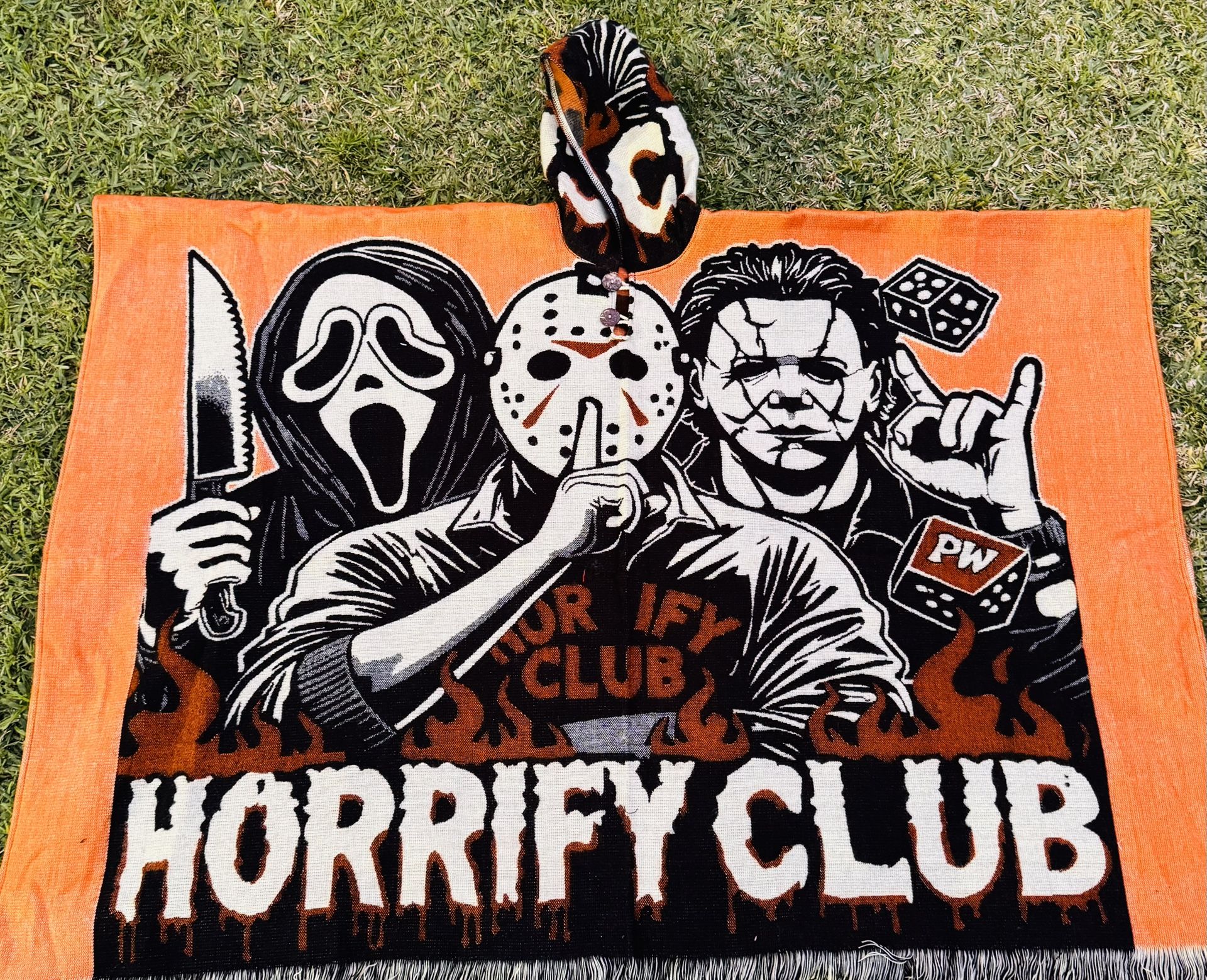 Horror Movie Poncho, Unisex