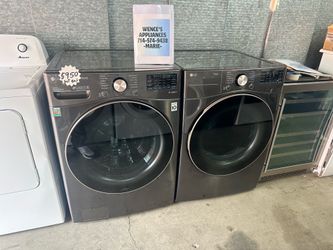 LG THINQ FRONTAL WASHER & GAS DRYER
