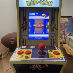 Arcade1UP Super Pac-Man 4-In-1 Games 1-Player Counter-Cade