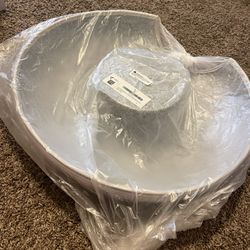 Large 24 inch,Cat Tunnel Bed, Peekaboo Cat Cave with Pet Blanket,Detachable Donut Tunnel