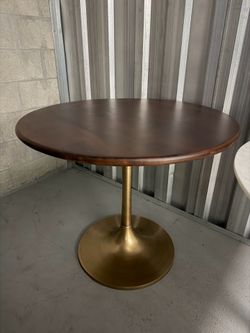 Crate and Barrel wooden table