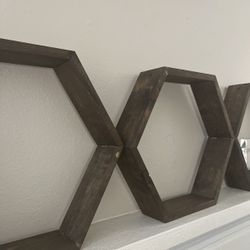 5 Octagon Shelves