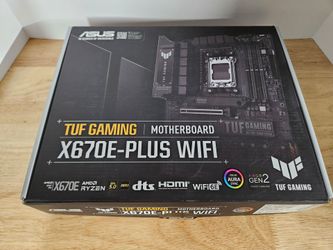 ASUS TUF GAMING X670E-PLUS WIFI AMD AM5 ATX Motherboard