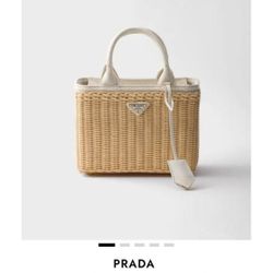 Prada Wicker Bag
