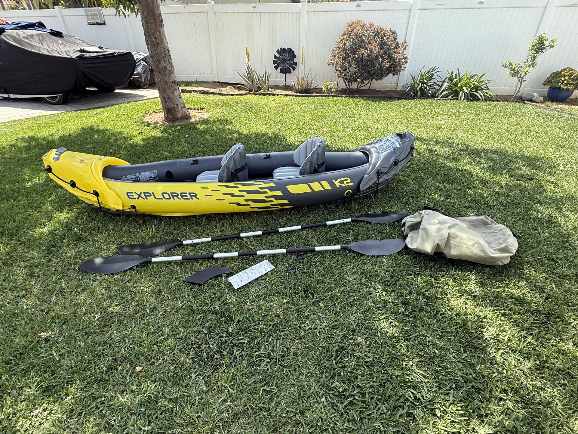 New Explorer K2 2-Person Inflatable Kayak for Sale in Riverside, CA ...