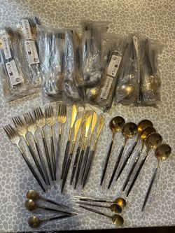 24pcs Stainless steel cutlery set