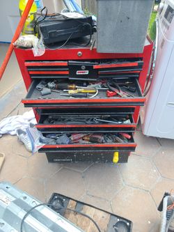 Tool Box With Tools