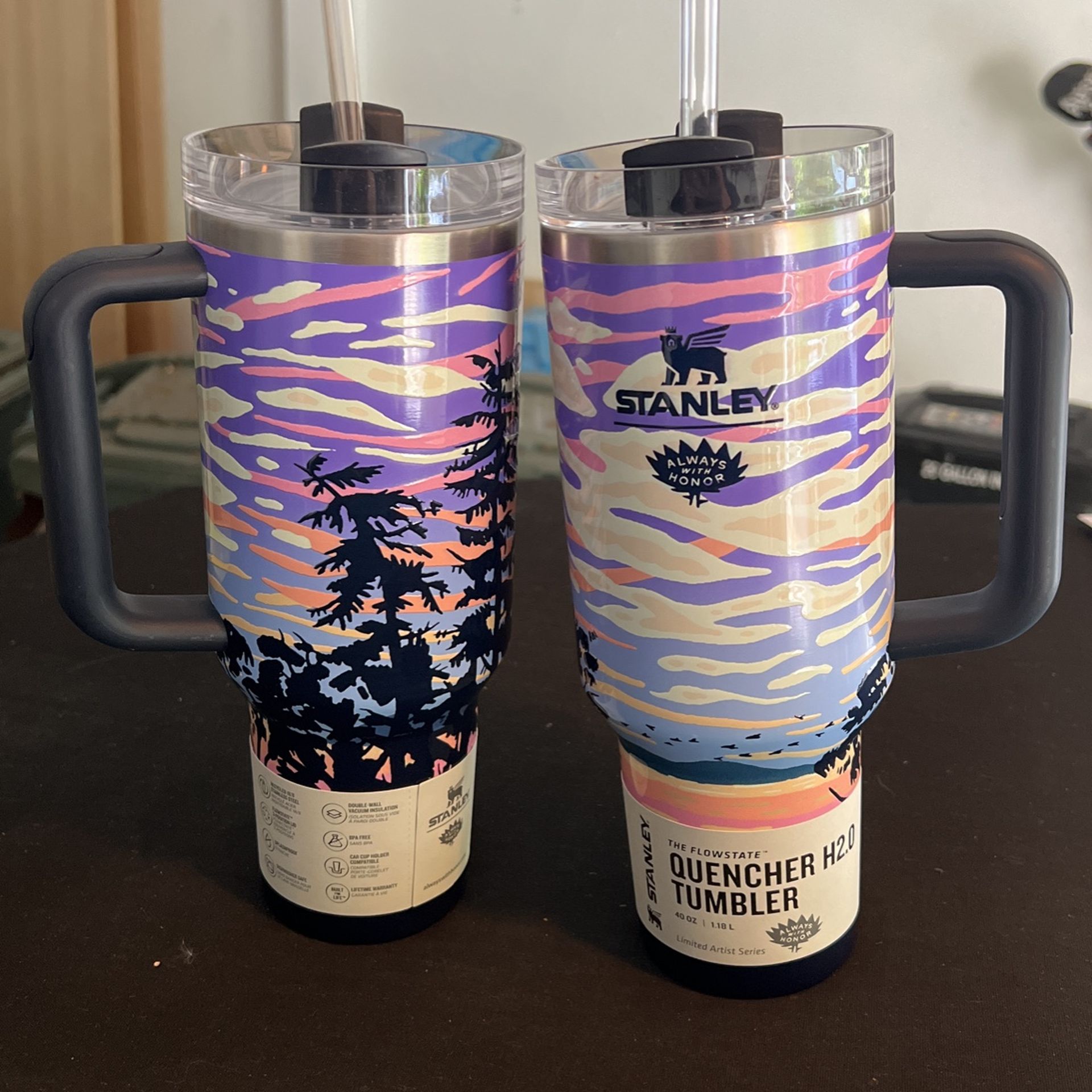Stanley 40oz tumbler REI Exclusive Hazy Horizon