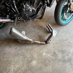 MT-07 Stock Exhaust