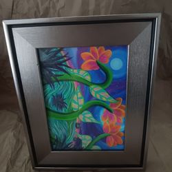 Abstract Floral Artwork 