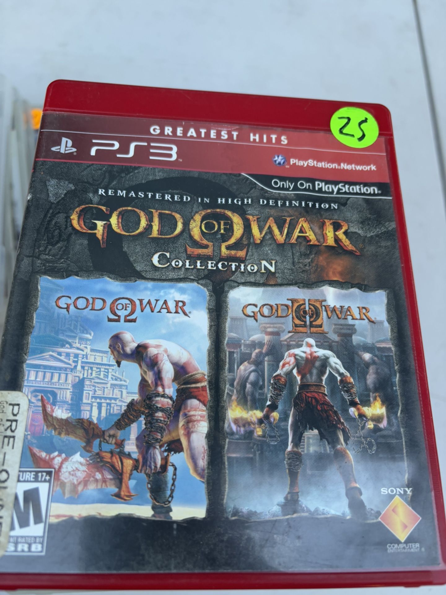 God Of War Collection PS3