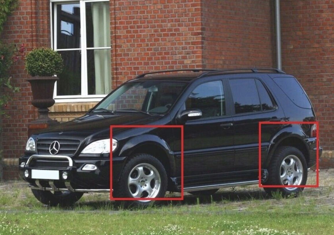 Rare Mercedes W163 Ml Fender Flares