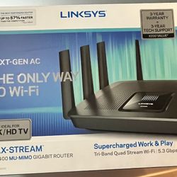 Linksys Max-Stream AC5400 Router