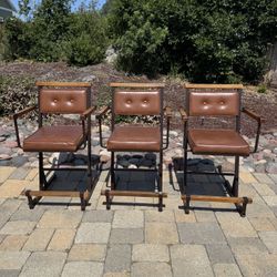 Mid Century Bar Stools