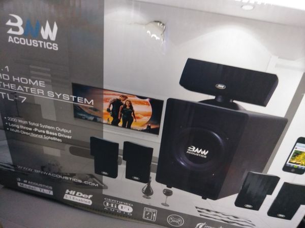 Bnw Acoustics 5 1 Hd Home Theater System Tl 7 For Sale In Sweetwater Tx Offerup
