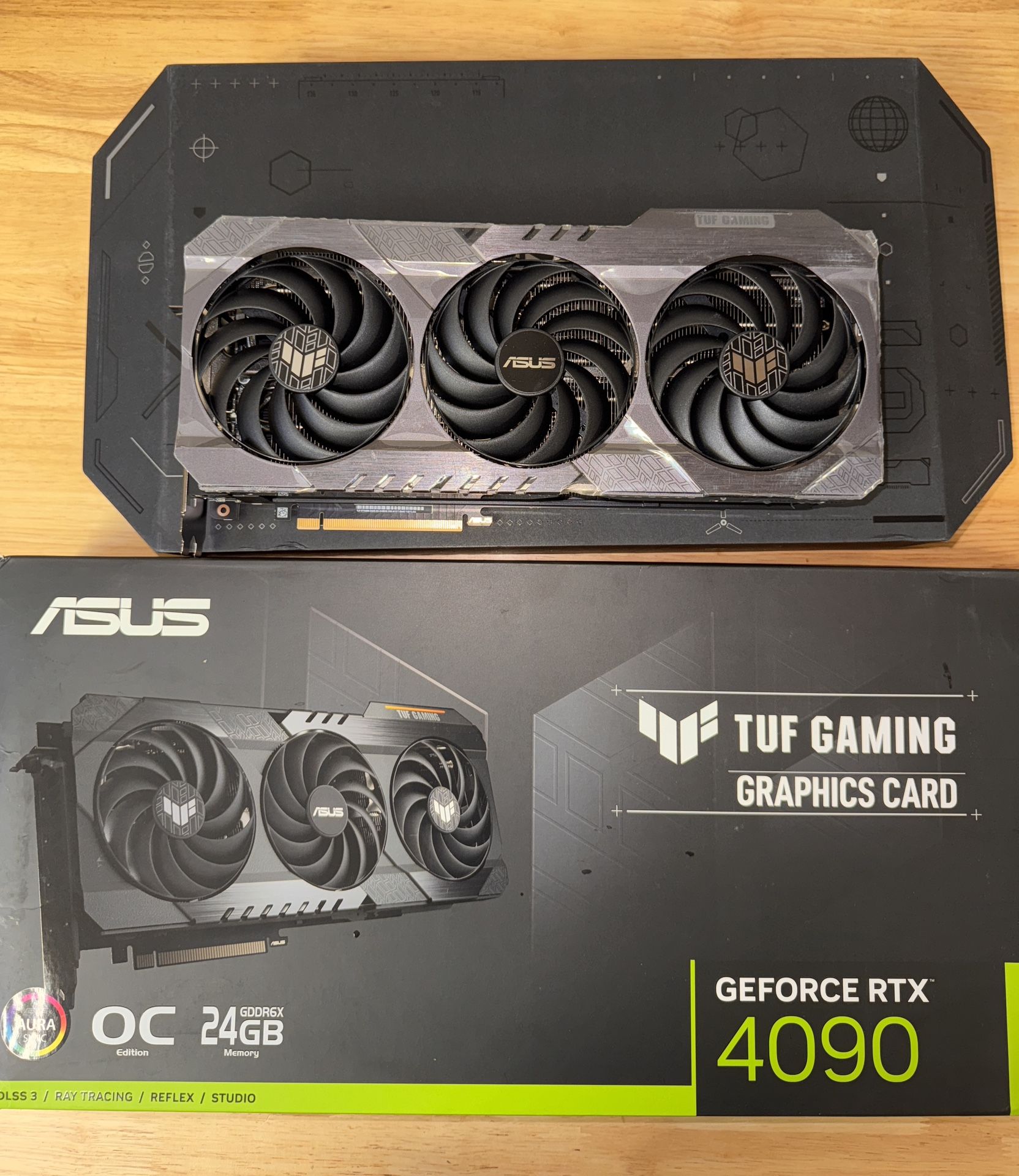 ASUS TUF GeForce RTX 4090 OC RGB Graphics Card 24GB GDDR6X