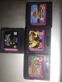Sega Game Gear Games