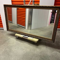 Beauty Salon mirror ( Solid wood 🪵)