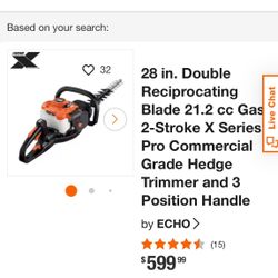 Echo Trimmer Commercial Grade