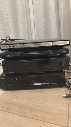Sony/Pioneer DVD/CD/AV Receivers