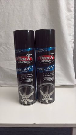 Black Magic Pro Tire Wet Intense Spray – 2 Pack