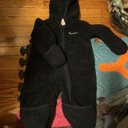 Baby Boys and Girls Hooded Sherpa Coverall 