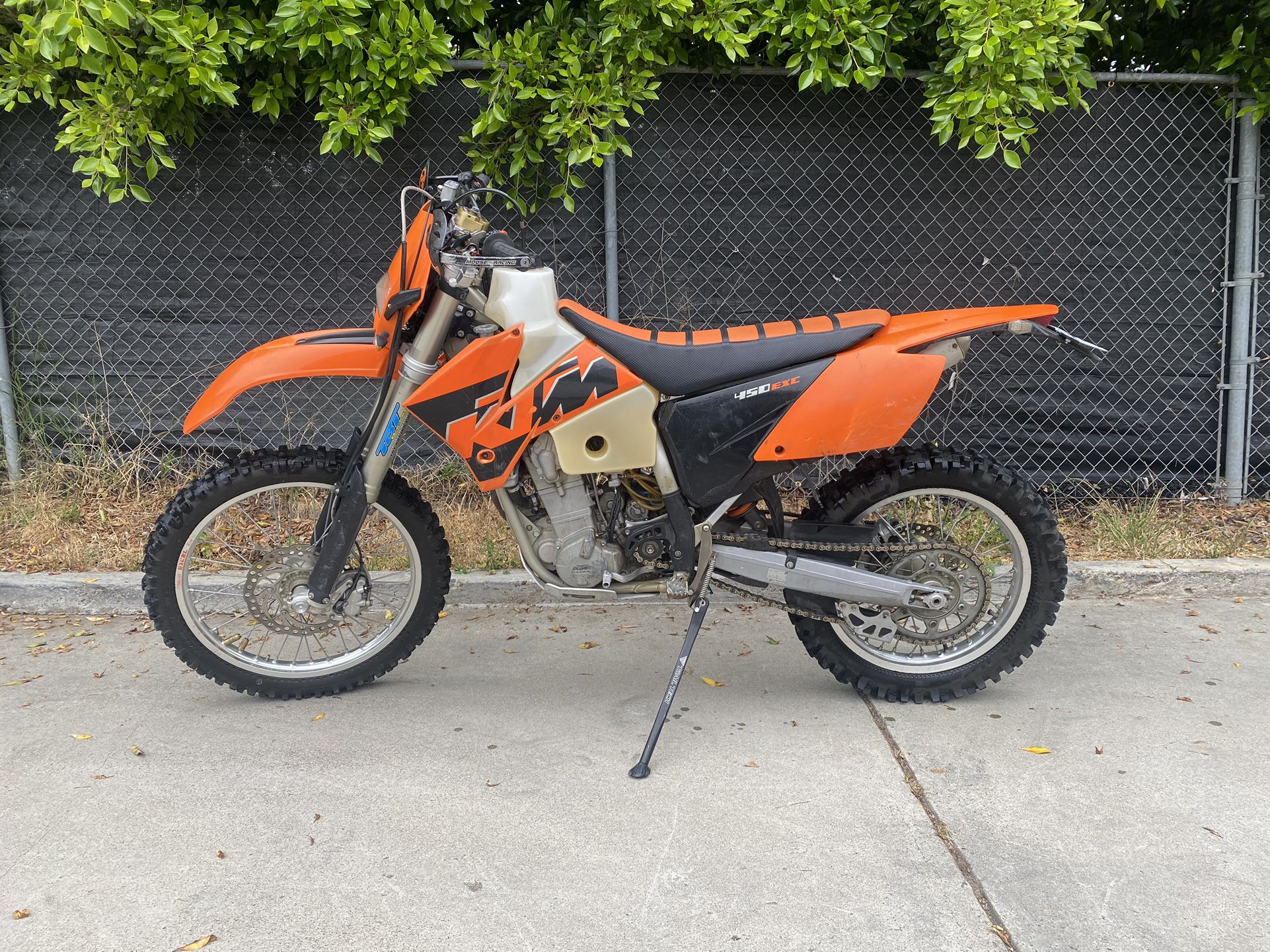 Plated 2005 KTM EXC