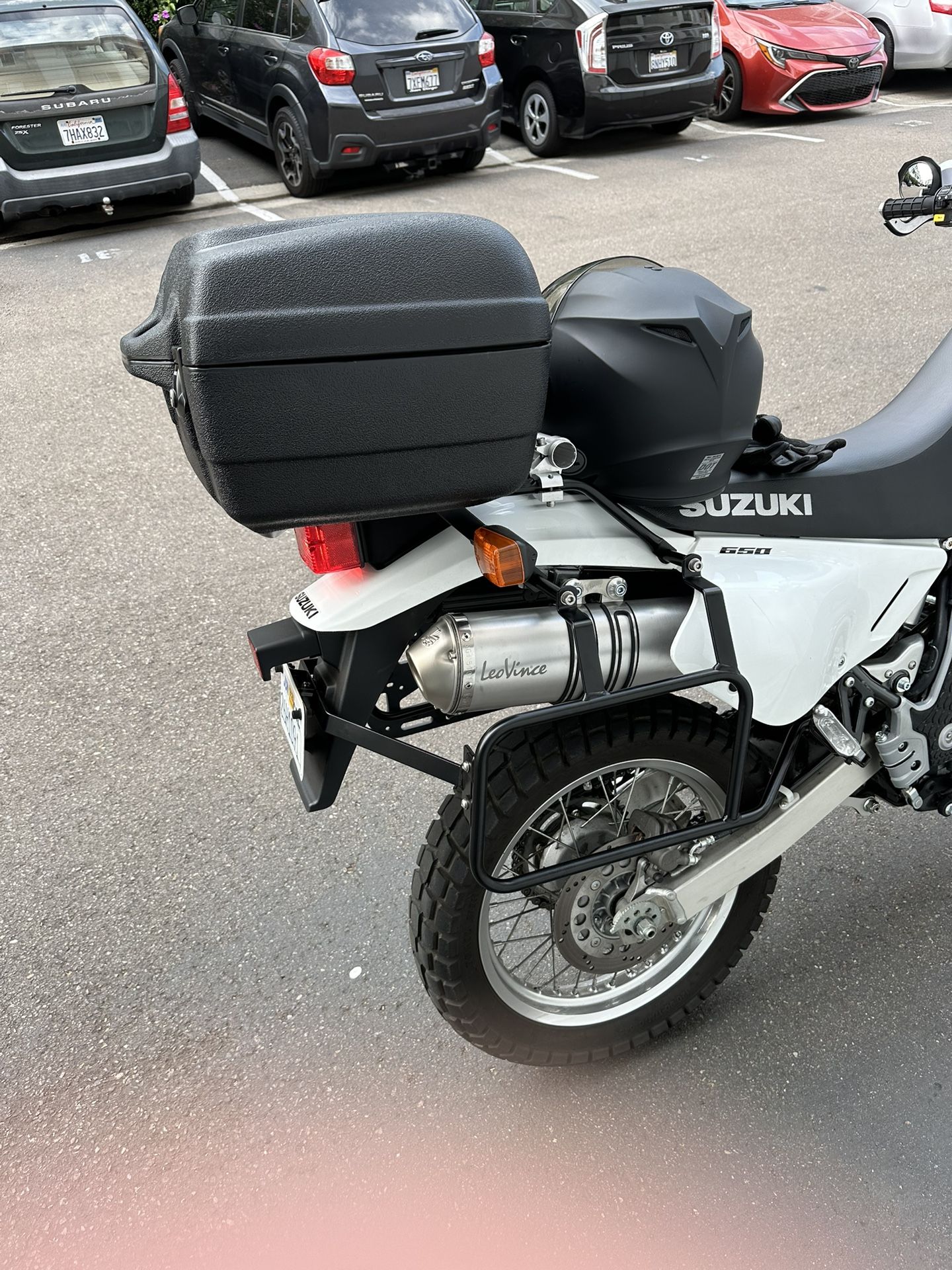 Pannier Racks For Suzuki DR650 - Main Image