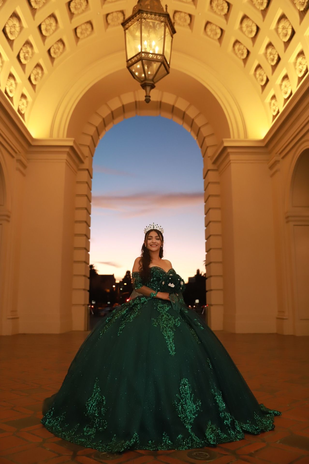 Emerald Green Quince Dress Emerald Green Quince Dress