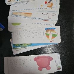 Kids Game Fill In Flash Letter Cards