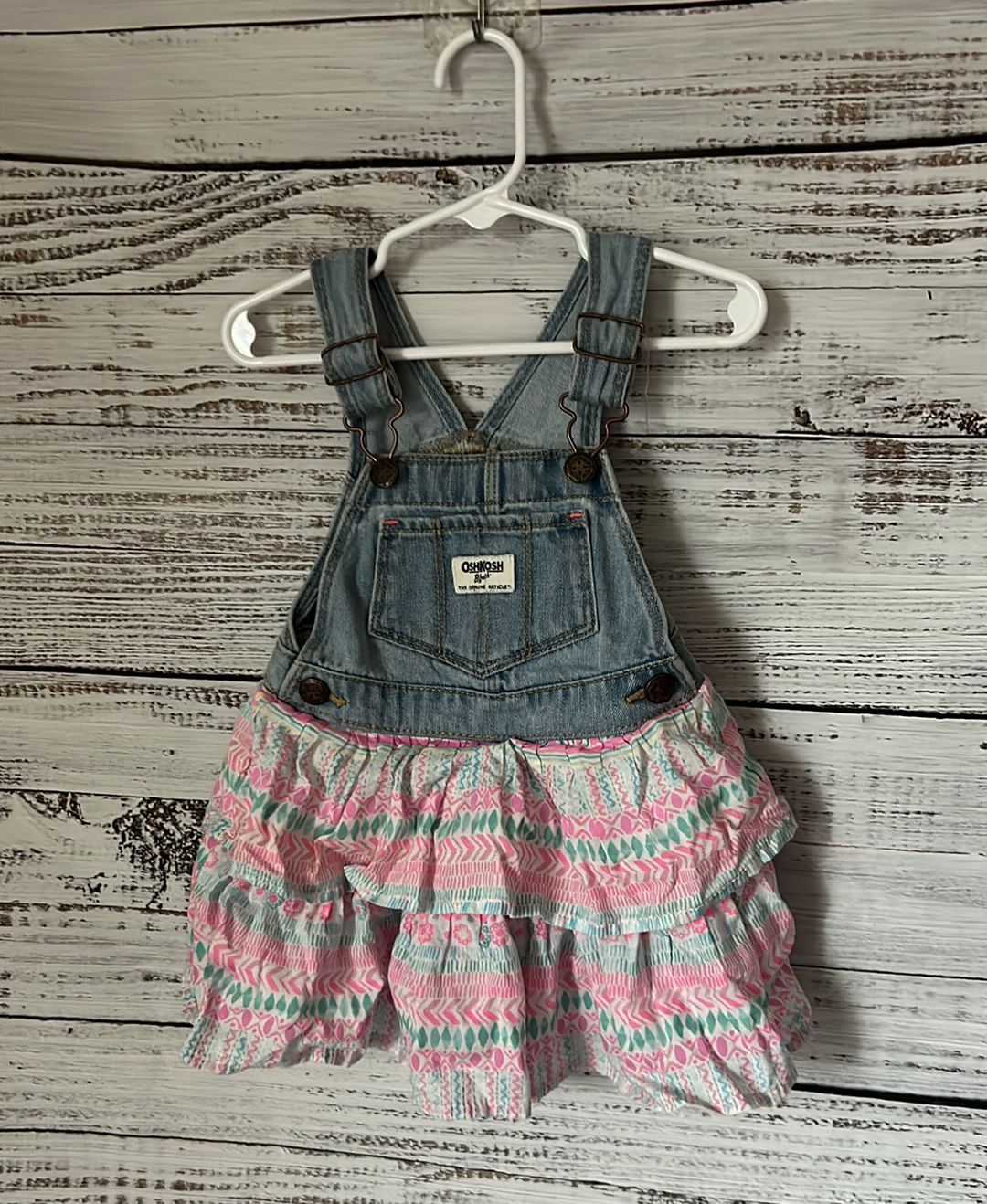 Toddler Oshkosh overall dress size 2t